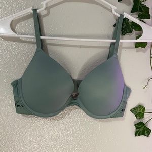 Victoria's Secret Pink Push-Up Bra - Green - 32B